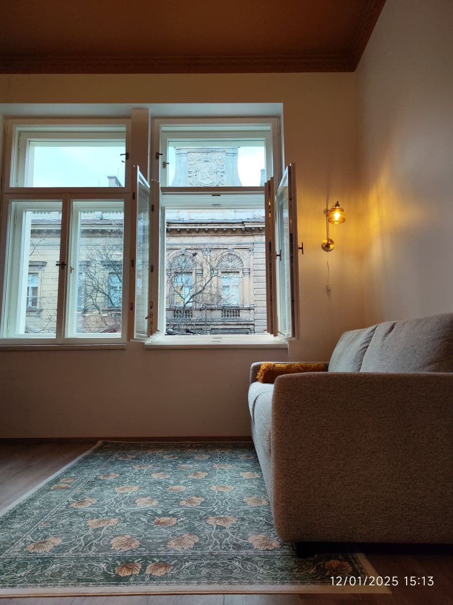 flat to rent, 27 m², Sokolská, Prague, Prague flat to rent, 27 m², Sokolská, Prague, Prague