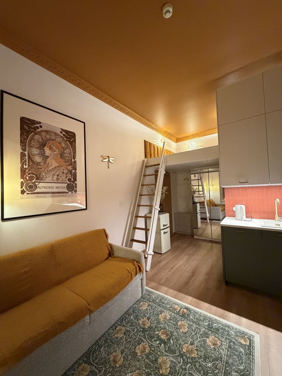 flat to rent, 27 m², Sokolská, Prague, Prague flat to rent, 27 m², Sokolská, Prague, Prague