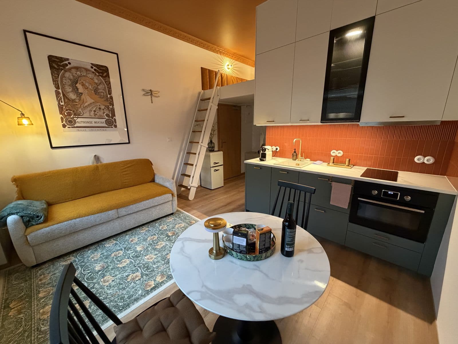 flat to rent, 27 m², Sokolská, Prague, Prague flat to rent, 27 m², Sokolská, Prague, Prague