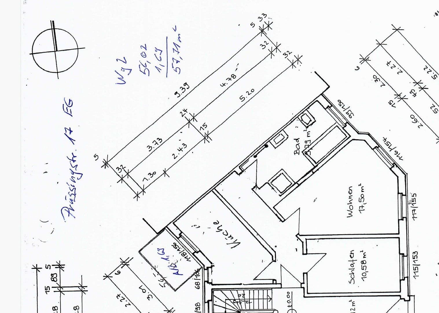 2 bedroom flat to rent, 58 m², Prüssingstraße 17, Jena, Thuringia 2 bedroom flat to rent, 58 m², Prüssingstraße 17, Jena, Thuringia
