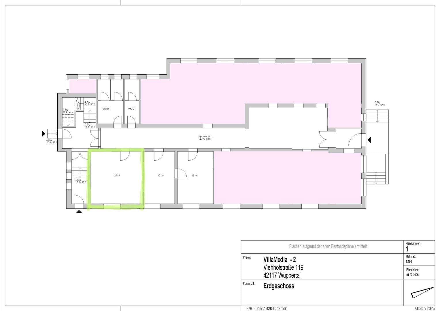 office to rent, 34 m², Viehhofstraße 119, Wuppertal, North Rhine-Westphalia office to rent, 34 m², Viehhofstraße 119, Wuppertal, North Rhine-Westphalia