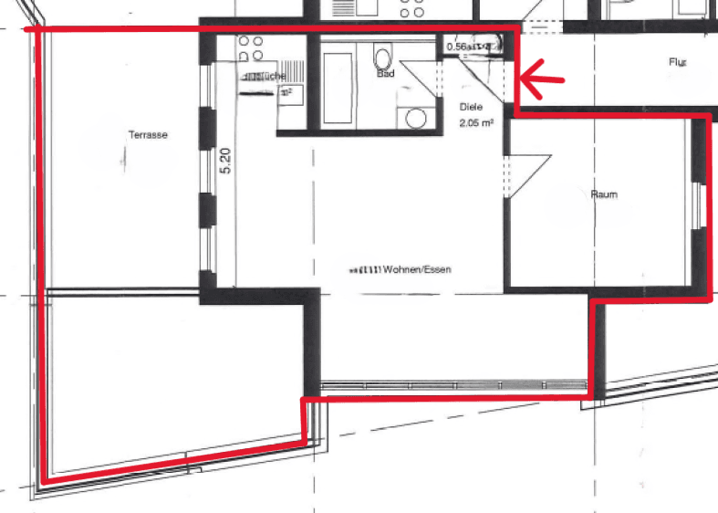 2 bedroom flat to rent, 61 m², Schenkendorfstraße 1a, Leipzig, Saxony 2 bedroom flat to rent, 61 m², Schenkendorfstraße 1a, Leipzig, Saxony