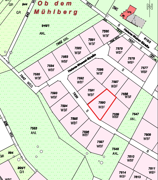 plot for sale, 563 m², Helene-Wessel-Straße, Heilbronn-Biberach, Baden-Württemberg plot for sale, 563 m², Helene-Wessel-Straße, Heilbronn-Biberach, Baden-Württemberg