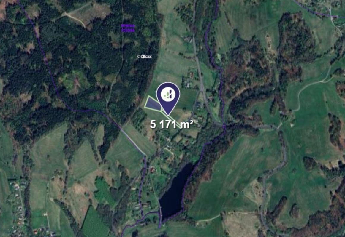 plot for sale, 4,279 m², Nová Ves, Liberecký Region plot for sale, 4,279 m², Nová Ves, Liberecký Region