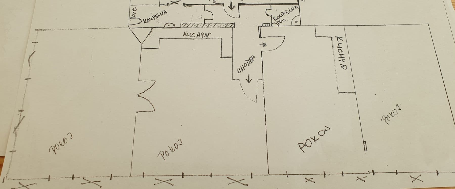 1 bedroom with open-plan kitchen flat to rent, 55 m², Bolzanova, Prague, Prague 1 bedroom with open-plan kitchen flat to rent, 55 m², Bolzanova, Prague, Prague