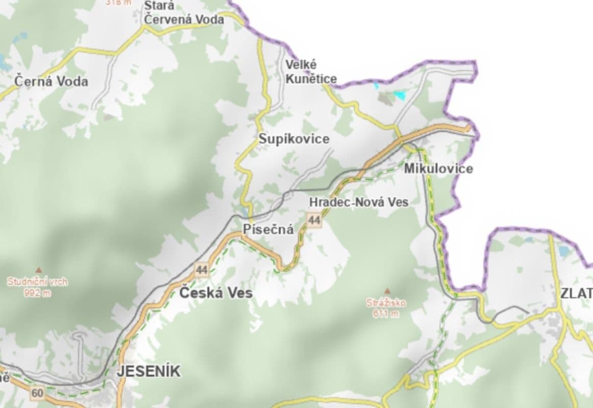 plot for sale, 51,262 m², Mikulovice, Olomoucký Region plot for sale, 51,262 m², Mikulovice, Olomoucký Region