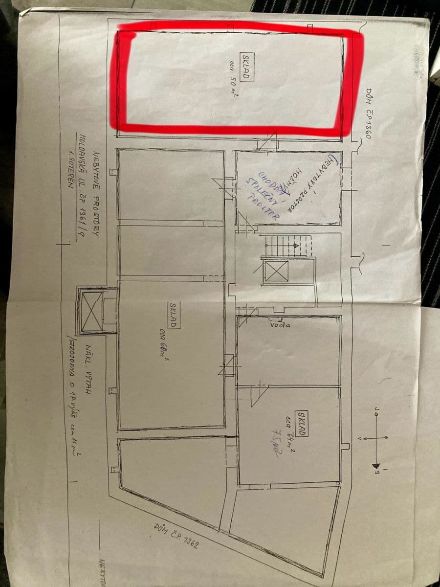 non-residential property to rent, 50 m², Moldavská, Prague, Prague non-residential property to rent, 50 m², Moldavská, Prague, Prague