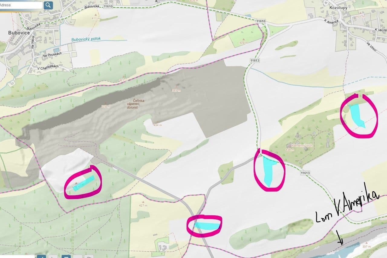 plot for sale, 21,276 m², Vysoký Újezd, Středočeský Region plot for sale, 21,276 m², Vysoký Újezd, Středočeský Region