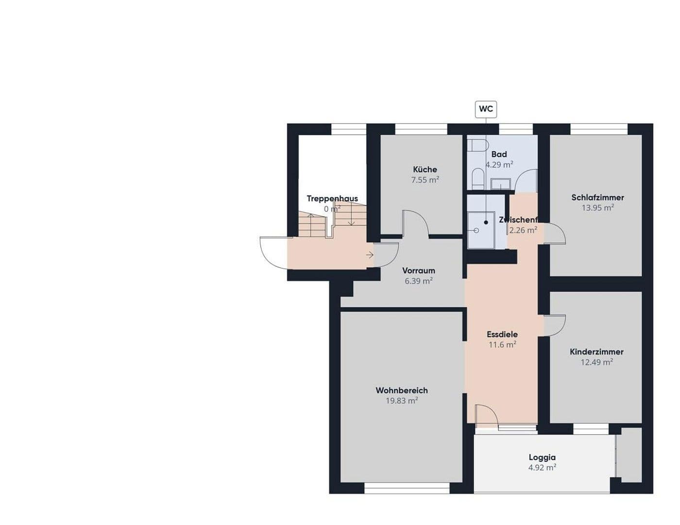 3 bedroom flat for sale, 83 m², Crailsheim, Baden-Württemberg 3 bedroom flat for sale, 83 m², Crailsheim, Baden-Württemberg