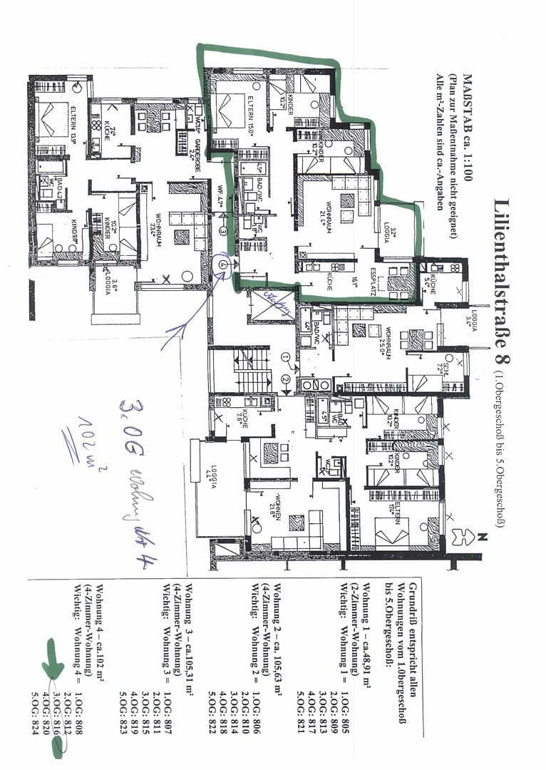 4 bedroom flat for sale, 102 m², Lilienthalstraße 8, Augsburg, Bavaria 4 bedroom flat for sale, 102 m², Lilienthalstraße 8, Augsburg, Bavaria