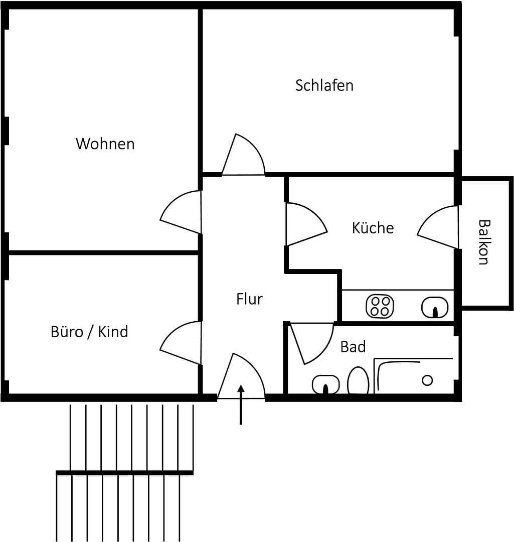 3 bedroom flat to rent, 87 m², Oesdorfer Straße 14, Bad Pyrmont, Lower Saxony 3 bedroom flat to rent, 87 m², Oesdorfer Straße 14, Bad Pyrmont, Lower Saxony