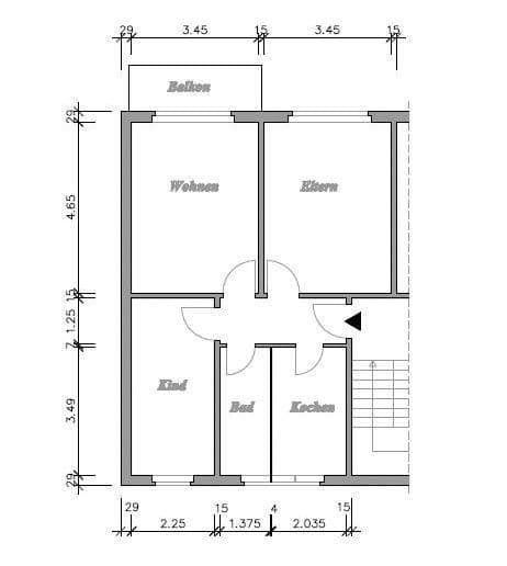 3 bedroom flat to rent, 62 m², Angermünde, Brandenburg 3 bedroom flat to rent, 62 m², Angermünde, Brandenburg