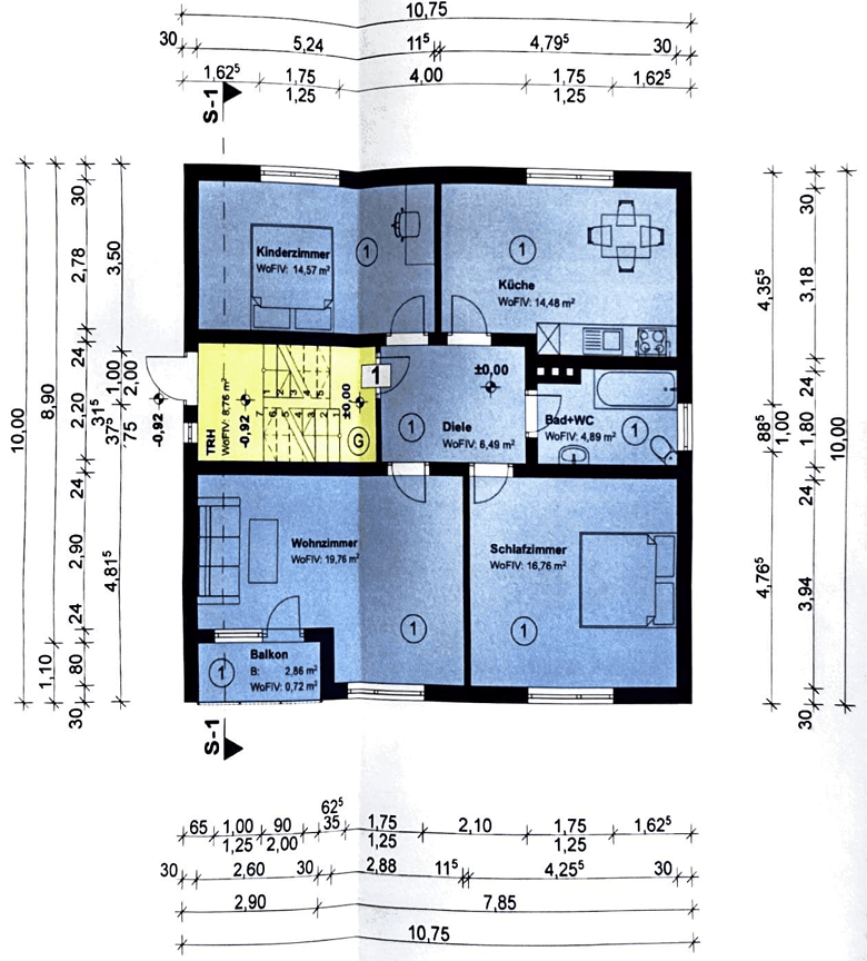 3 bedroom flat for sale, 78 m², Echzeller Weg 14, Reichelsheim (Wetterau), Hesse 3 bedroom flat for sale, 78 m², Echzeller Weg 14, Reichelsheim (Wetterau), Hesse