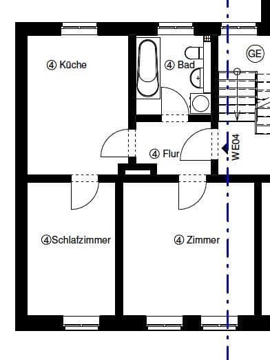 2 bedroom flat to rent, 47 m², Ballenstedter Str. 6, Magdeburg, Saxony-Anhalt 2 bedroom flat to rent, 47 m², Ballenstedter Str. 6, Magdeburg, Saxony-Anhalt