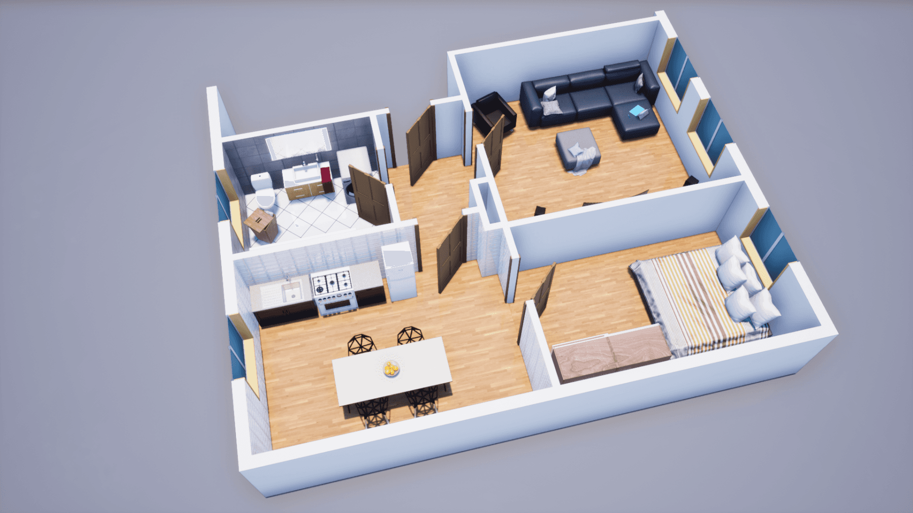 2 bedroom flat to rent, 47 m², Ballenstedter Str. 6, Magdeburg, Saxony-Anhalt 2 bedroom flat to rent, 47 m², Ballenstedter Str. 6, Magdeburg, Saxony-Anhalt
