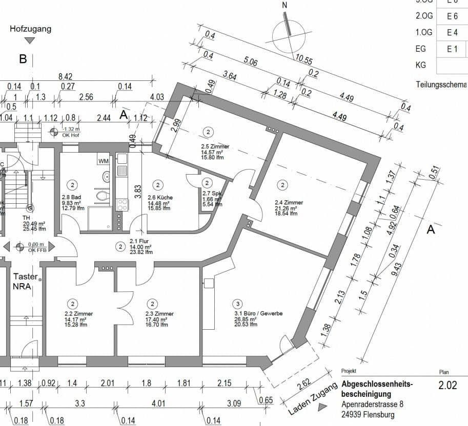 4 bedroom flat to rent, 107 m², Apenrader Str. 8, Flensburg, Schleswig-Holstein 4 bedroom flat to rent, 107 m², Apenrader Str. 8, Flensburg, Schleswig-Holstein