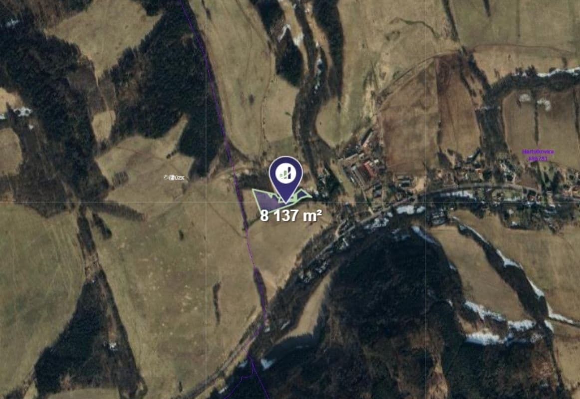 plot for sale, 5,425 m², Mladé Buky, Královéhradecký Region plot for sale, 5,425 m², Mladé Buky, Královéhradecký Region