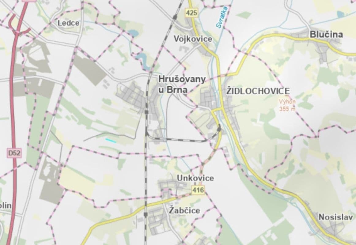 plot for sale, 3,307 m², Hrušovany u Brna, Jihomoravský Region plot for sale, 3,307 m², Hrušovany u Brna, Jihomoravský Region