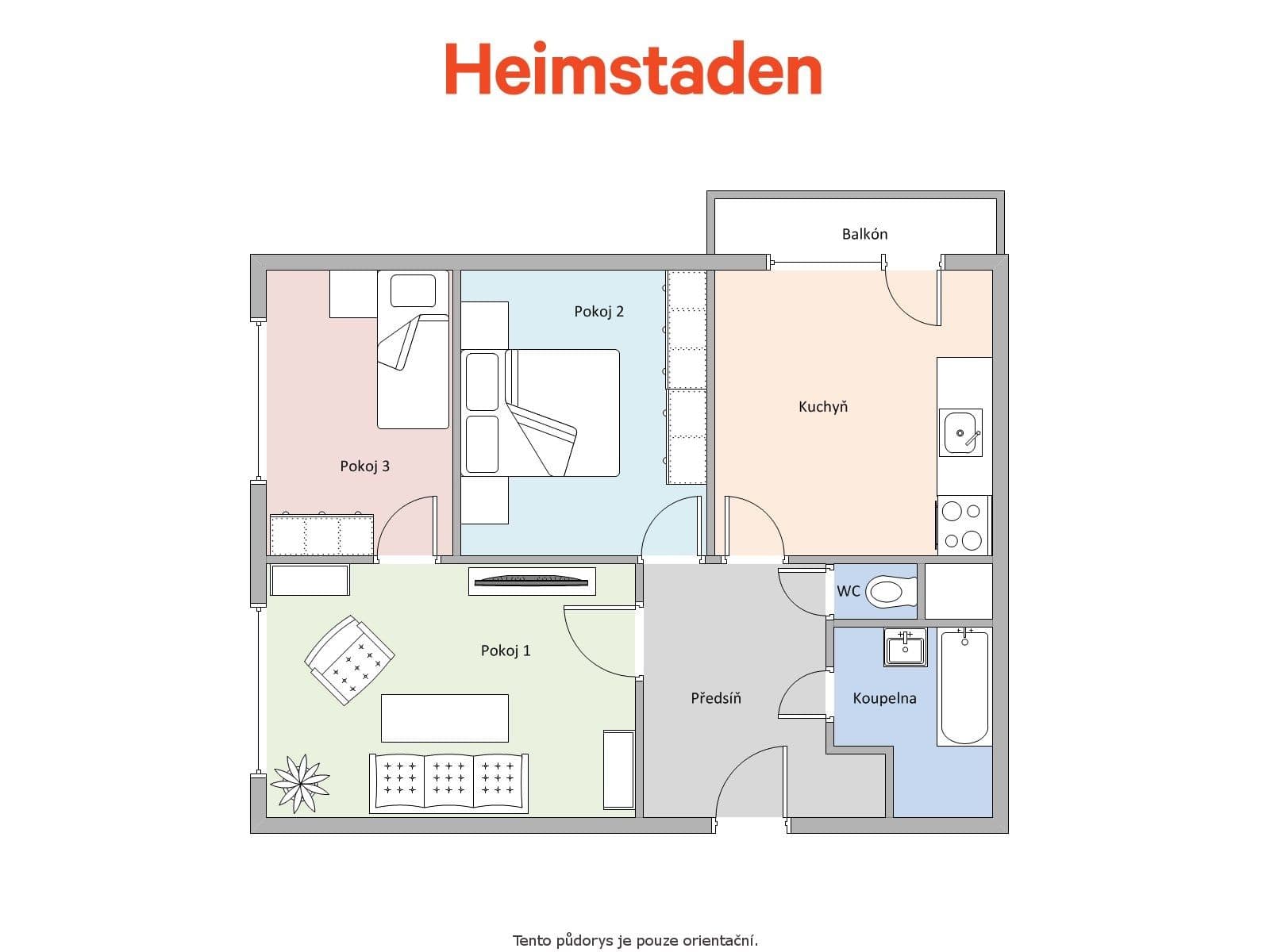 3 bedroom flat to rent, 62 m², Klicperova, Frýdek-Místek, Moravskoslezský Region 3 bedroom flat to rent, 62 m², Klicperova, Frýdek-Místek, Moravskoslezský Region