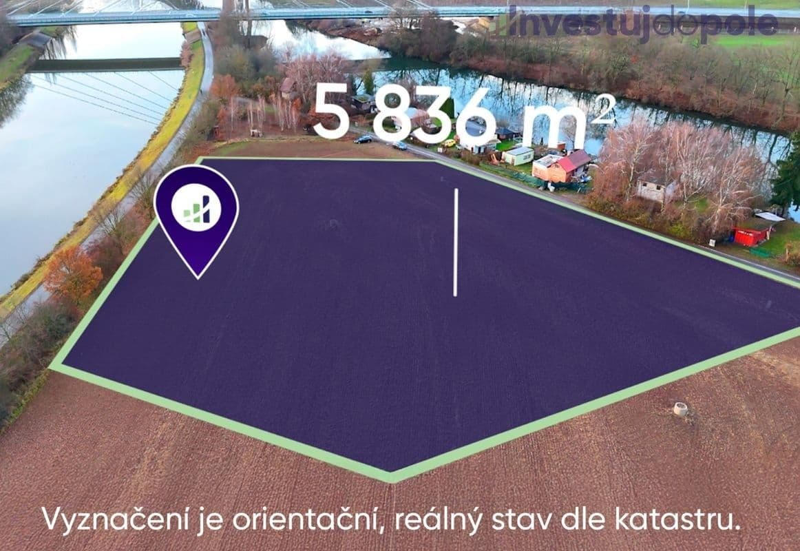 plot for sale, 5,836 m², Pardubice, Pardubický Region plot for sale, 5,836 m², Pardubice, Pardubický Region