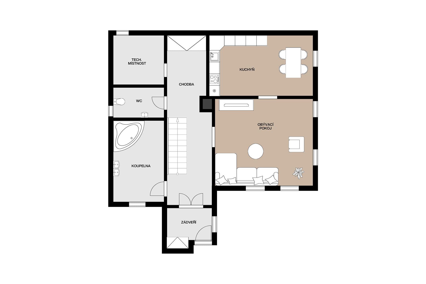 house for sale, 121 m², Libchavská, Česká Lípa, Liberecký Region house for sale, 121 m², Libchavská, Česká Lípa, Liberecký Region