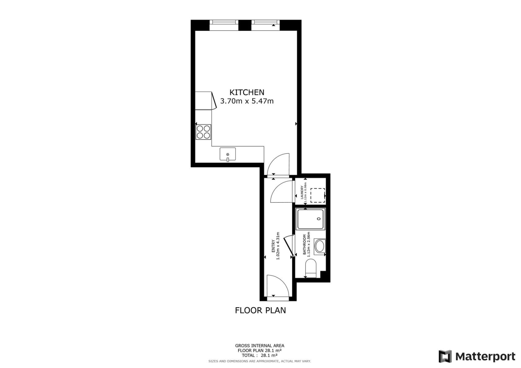Studio flat to rent, 29 m², Milíčova, Prague, Prague Studio flat to rent, 29 m², Milíčova, Prague, Prague