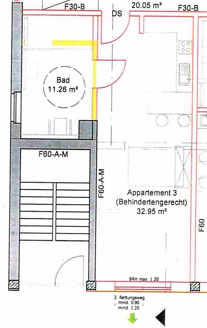 1 bedroom flat to rent, 44 m², Lange Straße 13, Osnabrück, Lower Saxony 1 bedroom flat to rent, 44 m², Lange Straße 13, Osnabrück, Lower Saxony