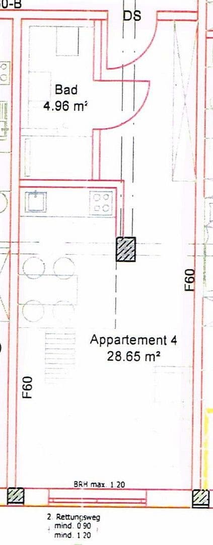 1 bedroom flat to rent, 44 m², Lange Straße 13, Osnabrück, Lower Saxony 1 bedroom flat to rent, 44 m², Lange Straße 13, Osnabrück, Lower Saxony