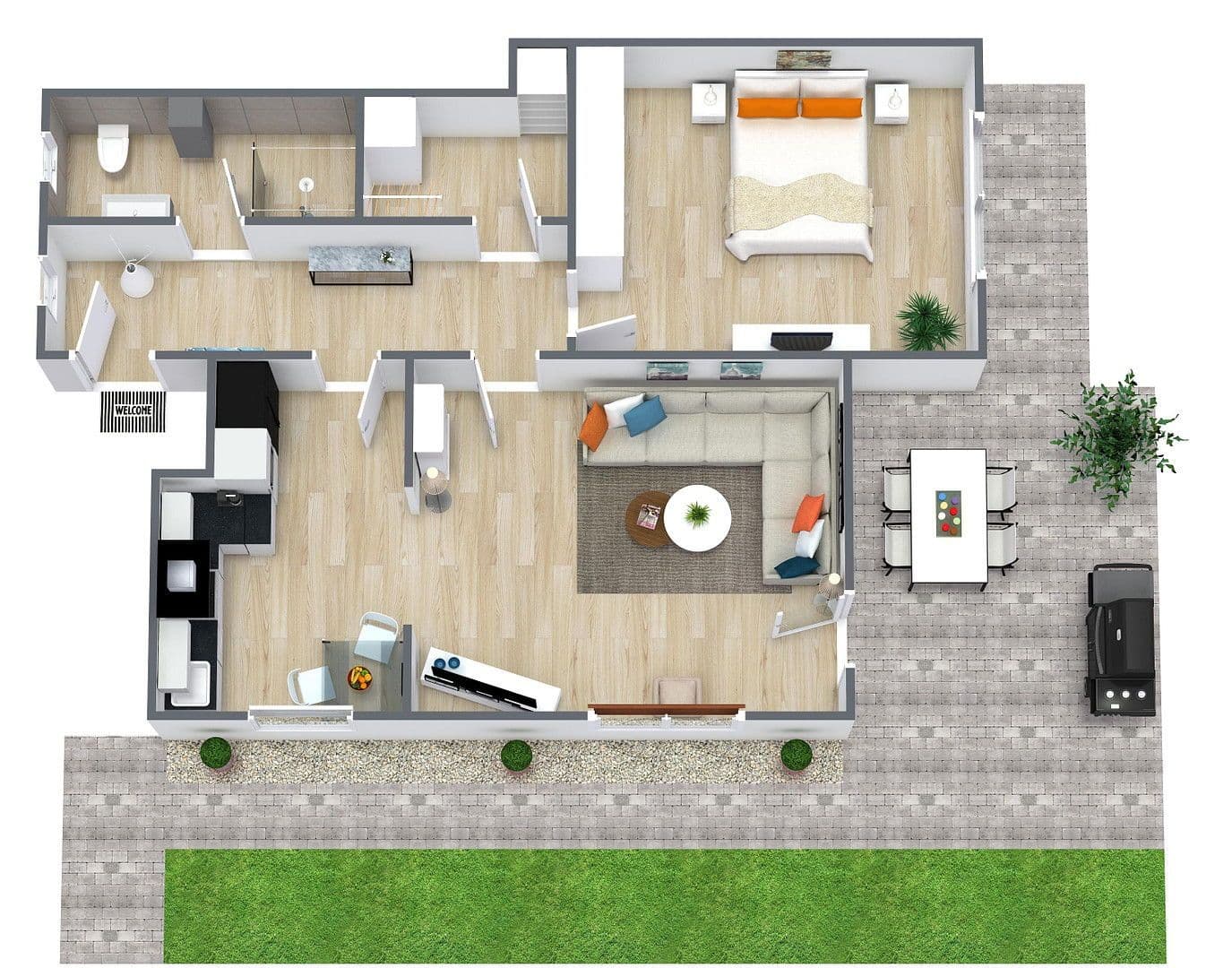 2 bedroom flat to rent, 79 m², Achim, Lower Saxony 2 bedroom flat to rent, 79 m², Achim, Lower Saxony