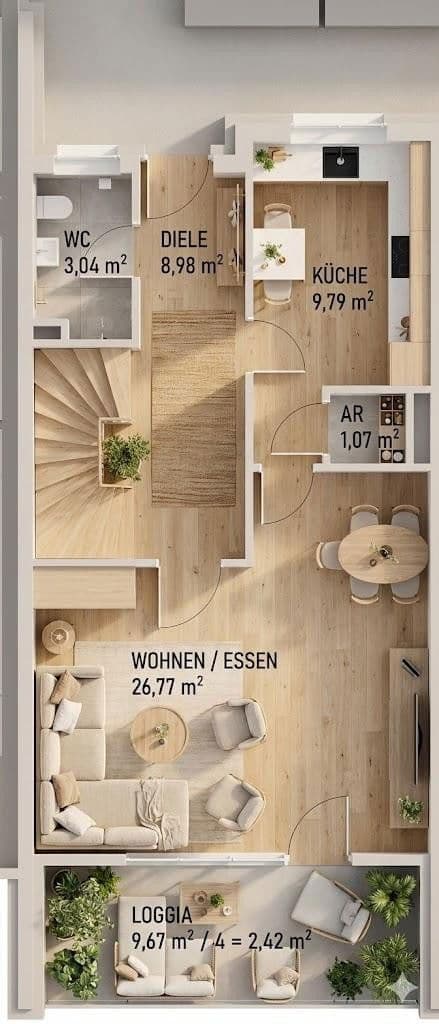 4 bedroom flat to rent, 114 m², Siegen, North Rhine-Westphalia 4 bedroom flat to rent, 114 m², Siegen, North Rhine-Westphalia