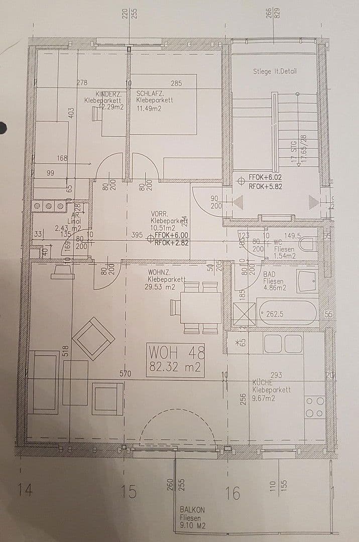3 bedroom flat to rent, 82 m², LINZ, Upper Austria 3 bedroom flat to rent, 82 m², LINZ, Upper Austria