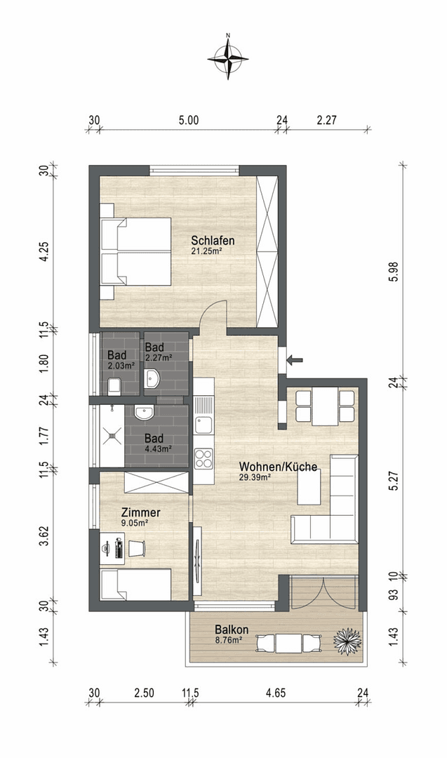 3 bedroom flat for sale, 71 m², Kafkastraße 11, Köln, North Rhine-Westphalia 3 bedroom flat for sale, 71 m², Kafkastraße 11, Köln, North Rhine-Westphalia