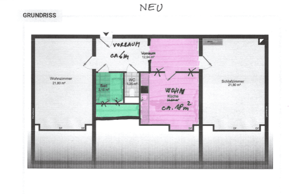 3 bedroom flat for sale, 75 m², Jakschgasse 13, Wien, Vienna 3 bedroom flat for sale, 75 m², Jakschgasse 13, Wien, Vienna