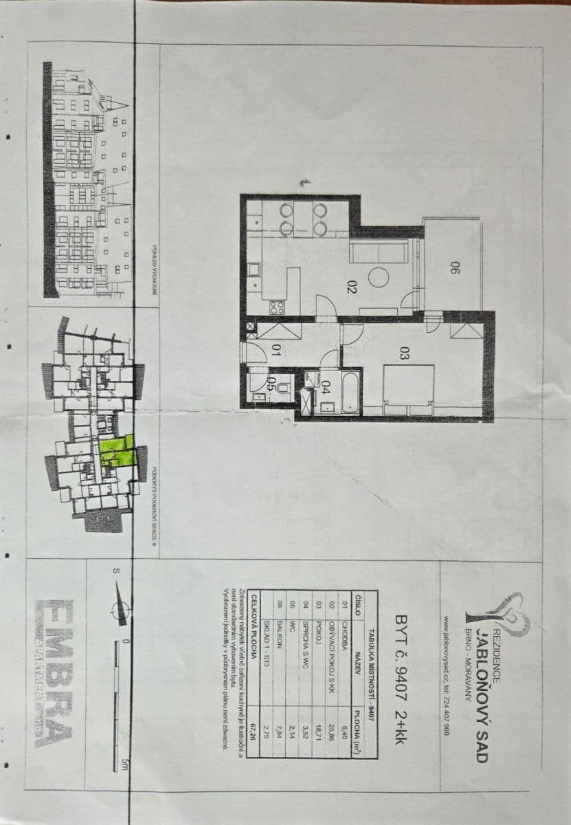 1 bedroom with open-plan kitchen flat to rent, 59 m², Jabloňová, Moravany, Jihomoravský Region 1 bedroom with open-plan kitchen flat to rent, 59 m², Jabloňová, Moravany, Jihomoravský Region