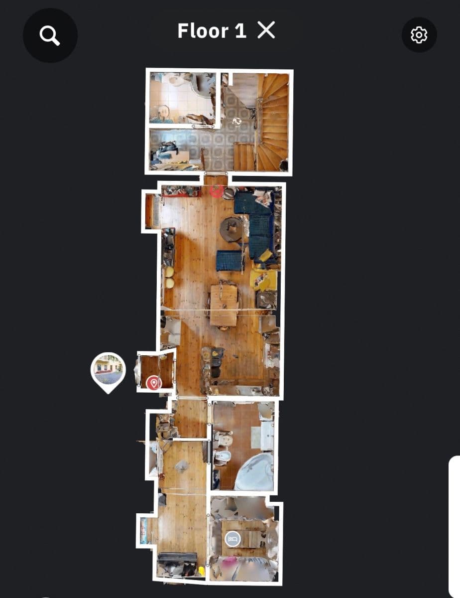 3 bedroom with open-plan kitchen flat for sale, 92 m², Sokolovská, Prague, Prague 3 bedroom with open-plan kitchen flat for sale, 92 m², Sokolovská, Prague, Prague