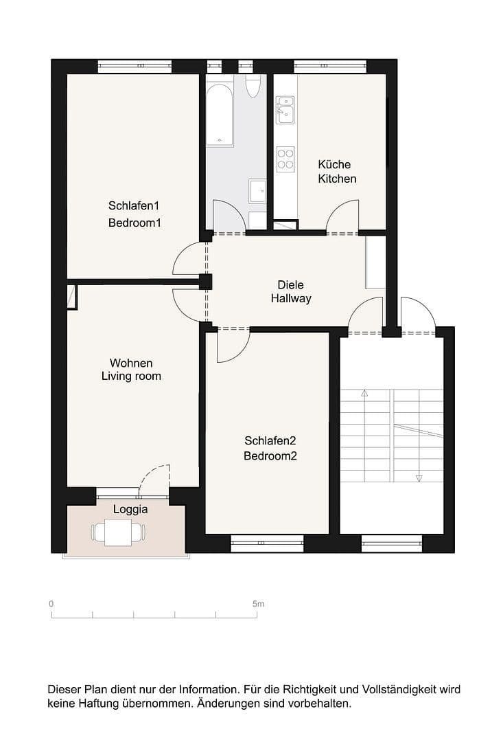 3 bedroom flat to rent, 76 m², Hamburg, Hamburg 3 bedroom flat to rent, 76 m², Hamburg, Hamburg