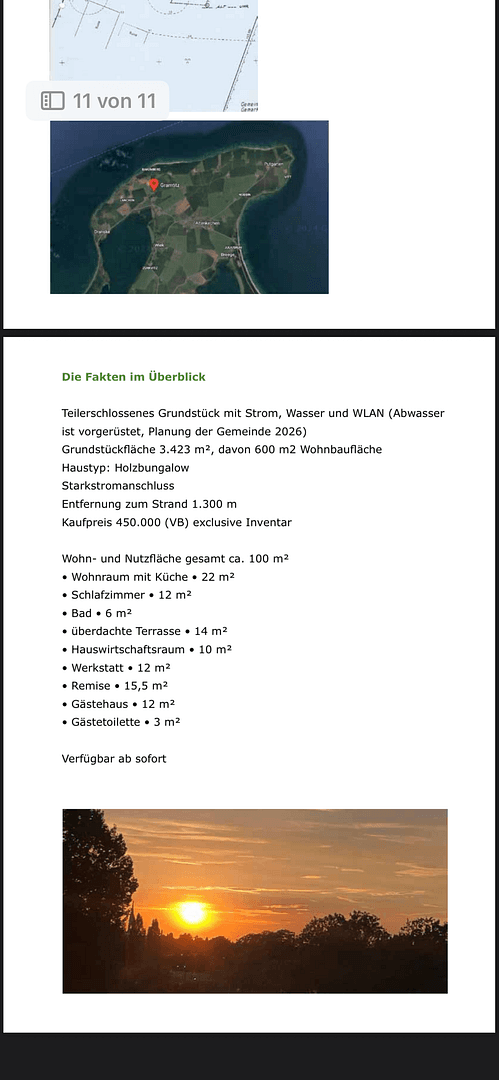 plot for sale, 3,420 m², Dranske, Mecklenburg-Vorpommern plot for sale, 3,420 m², Dranske, Mecklenburg-Vorpommern