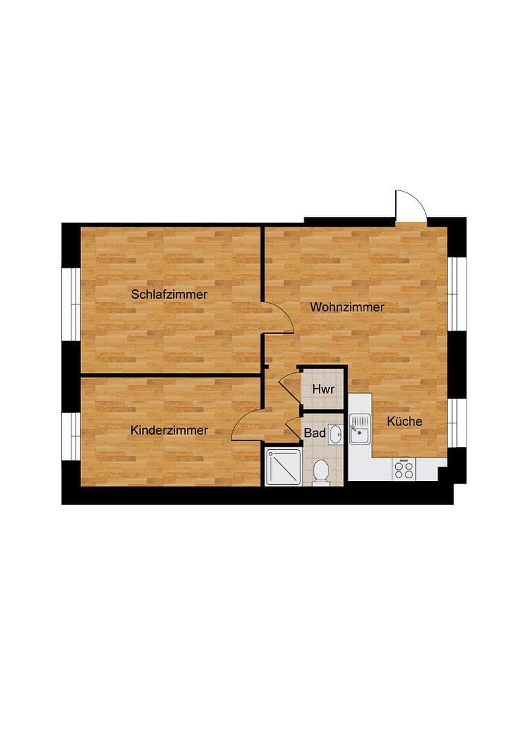 3 bedroom flat to rent, 64 m², Kochstr. 59, Krefeld, North Rhine-Westphalia 3 bedroom flat to rent, 64 m², Kochstr. 59, Krefeld, North Rhine-Westphalia