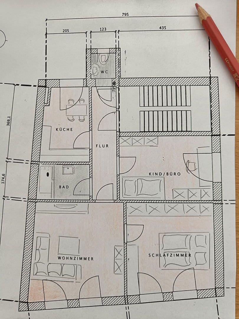 3 bedroom flat to rent, 80 m², Wilhelmstraße 37a, Lüdenscheid, North Rhine-Westphalia 3 bedroom flat to rent, 80 m², Wilhelmstraße 37a, Lüdenscheid, North Rhine-Westphalia