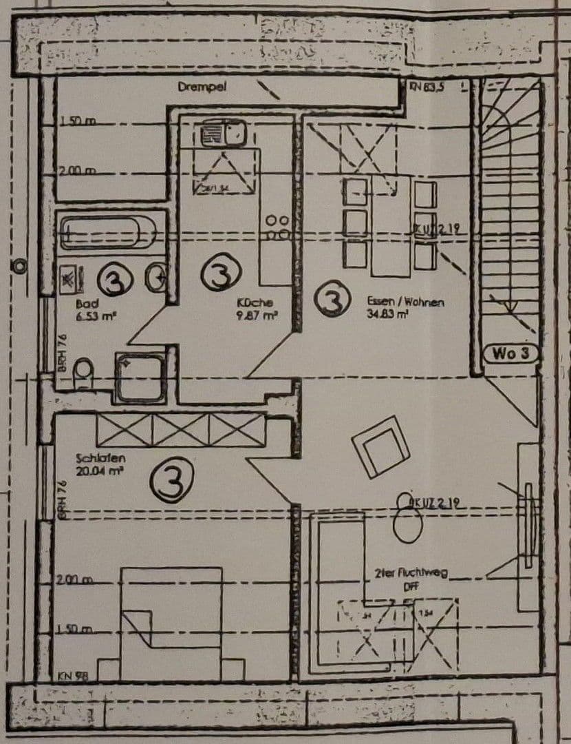 1 bedroom with open-plan kitchen flat for sale, 71 m², Albershausen, Baden-Württemberg 1 bedroom with open-plan kitchen flat for sale, 71 m², Albershausen, Baden-Württemberg