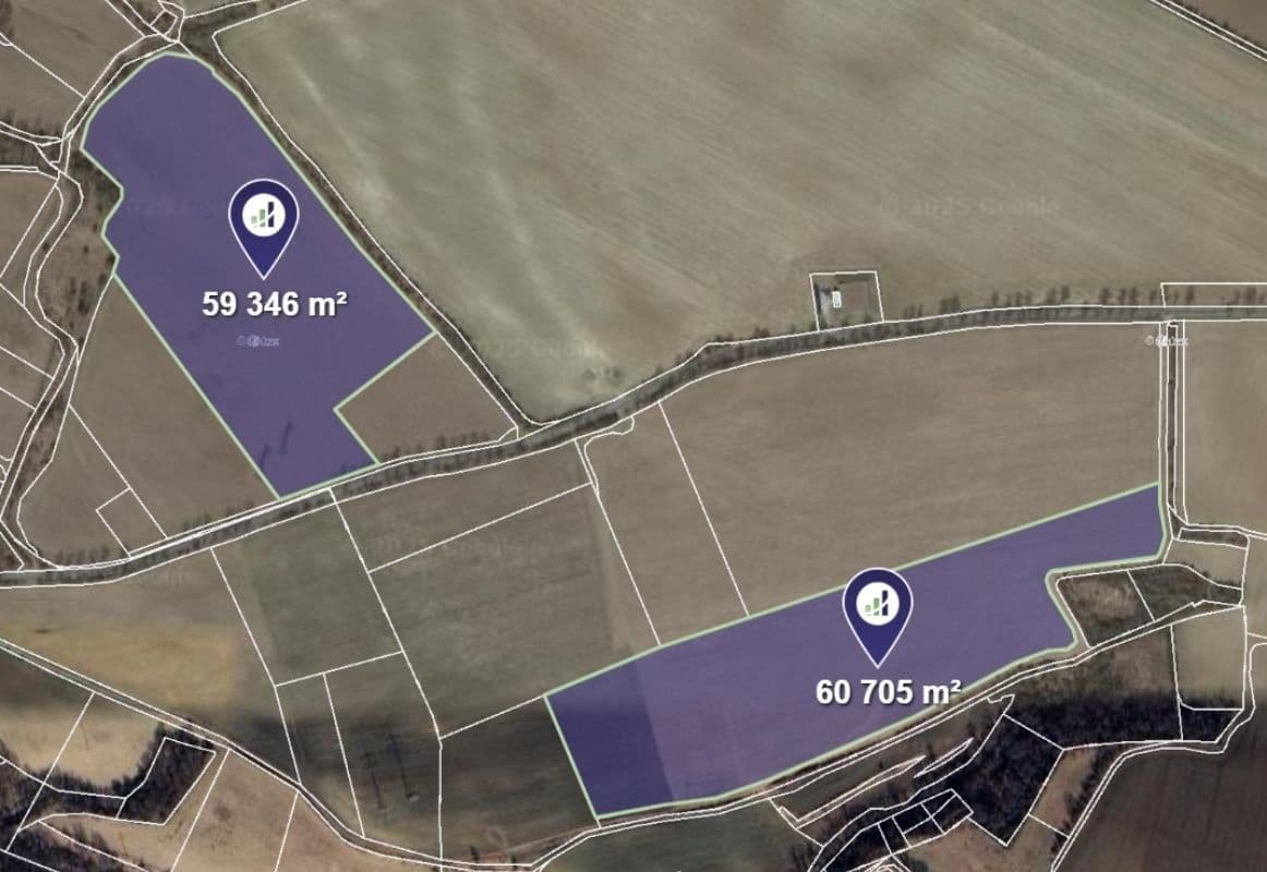 plot for sale, 60,026 m², Vysoká, Středočeský Region plot for sale, 60,026 m², Vysoká, Středočeský Region