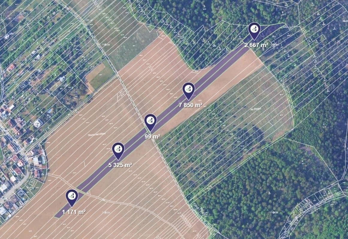 plot for sale, 9,147 m², Ořechov, Jihomoravský Region plot for sale, 9,147 m², Ořechov, Jihomoravský Region