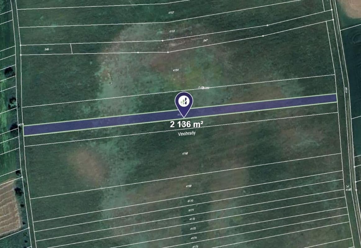 plot for sale, 2,136 m², Přibice, Jihomoravský Region plot for sale, 2,136 m², Přibice, Jihomoravský Region