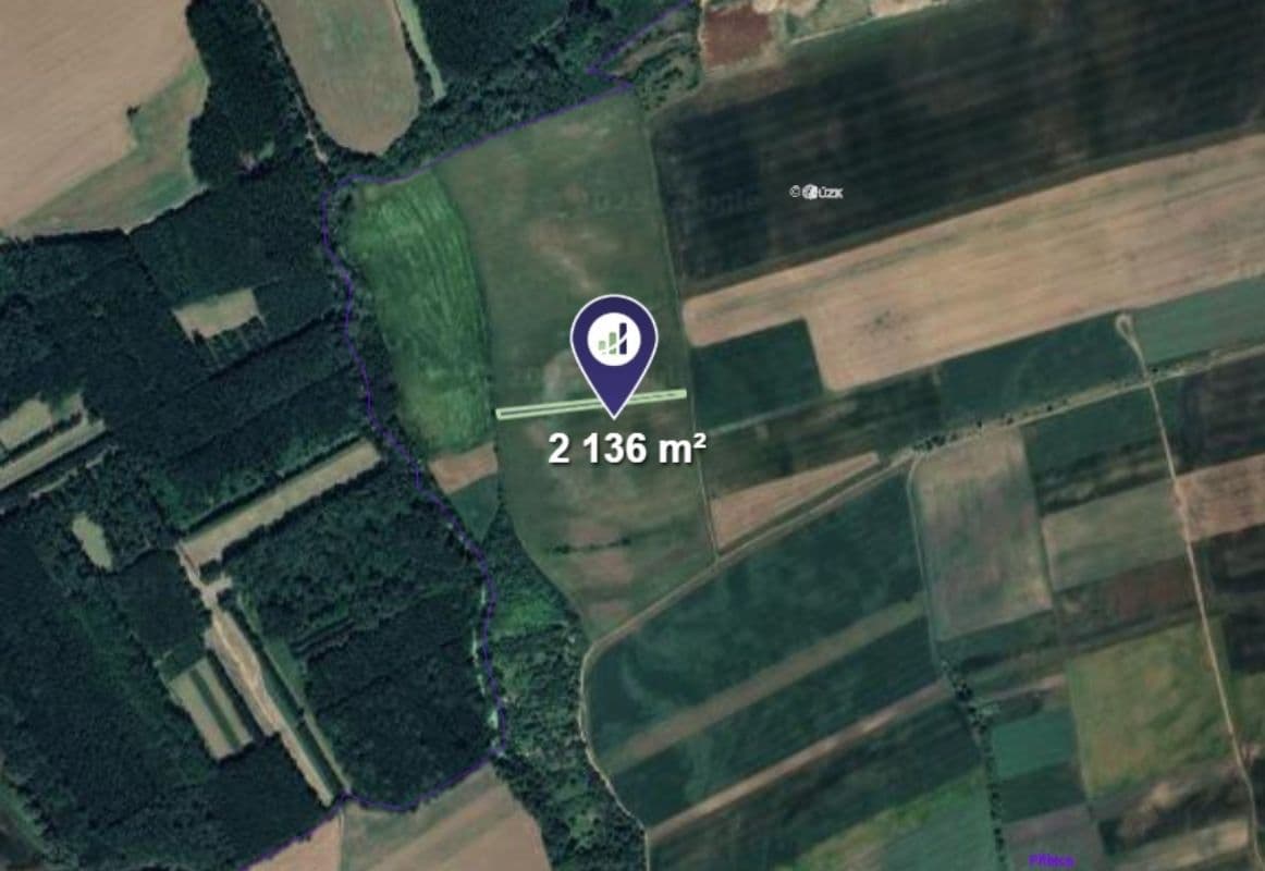 plot for sale, 2,136 m², Přibice, Jihomoravský Region plot for sale, 2,136 m², Přibice, Jihomoravský Region