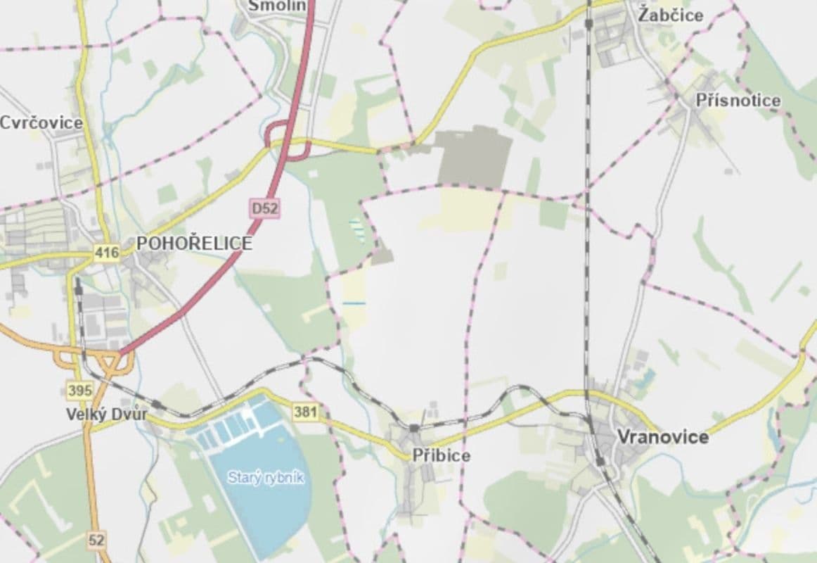 plot for sale, 2,136 m², Přibice, Jihomoravský Region plot for sale, 2,136 m², Přibice, Jihomoravský Region