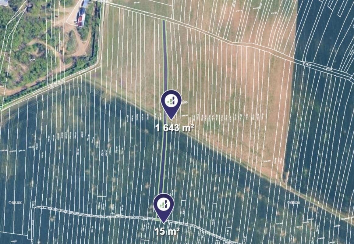 plot for sale, 1,658 m², Podolí, Jihomoravský Region plot for sale, 1,658 m², Podolí, Jihomoravský Region