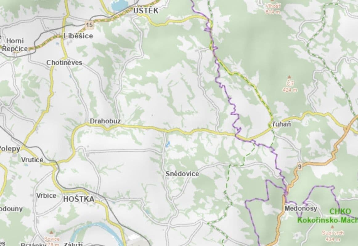 plot for sale, 2,290 m², Snědovice, Ústecký Region plot for sale, 2,290 m², Snědovice, Ústecký Region