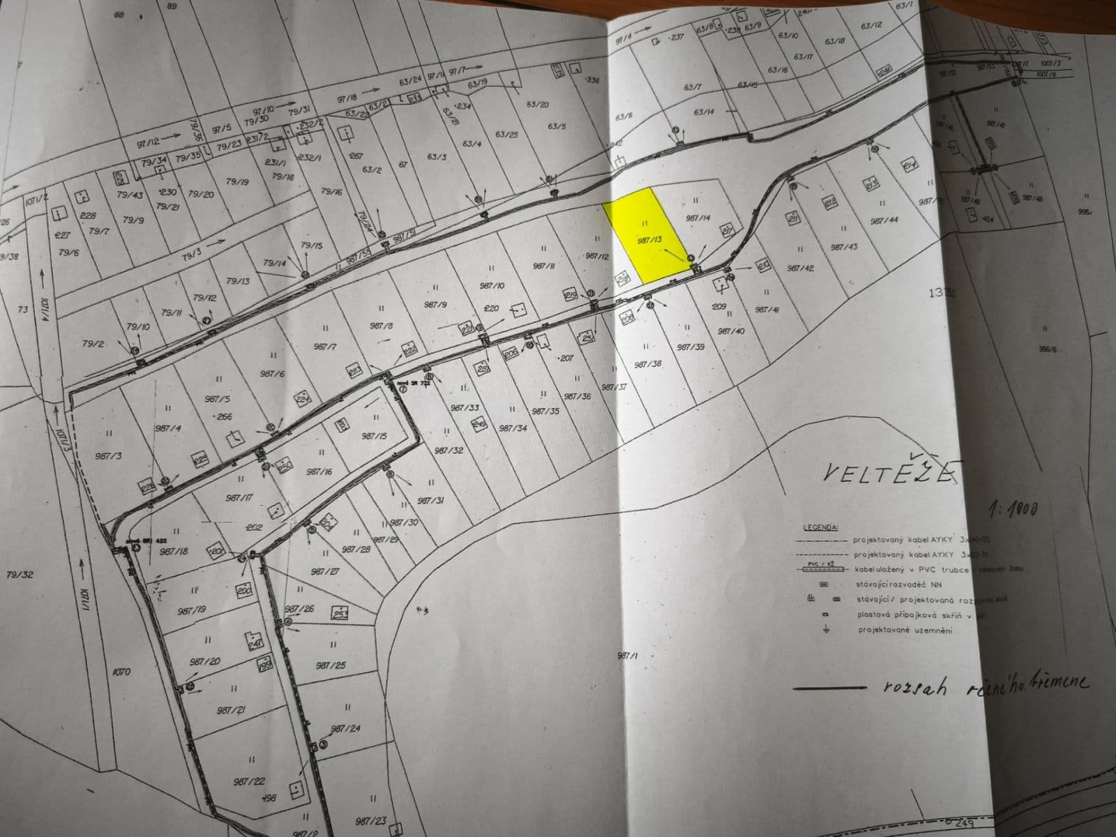 plot for sale, 550 m², Veltěže, Ústecký Region plot for sale, 550 m², Veltěže, Ústecký Region