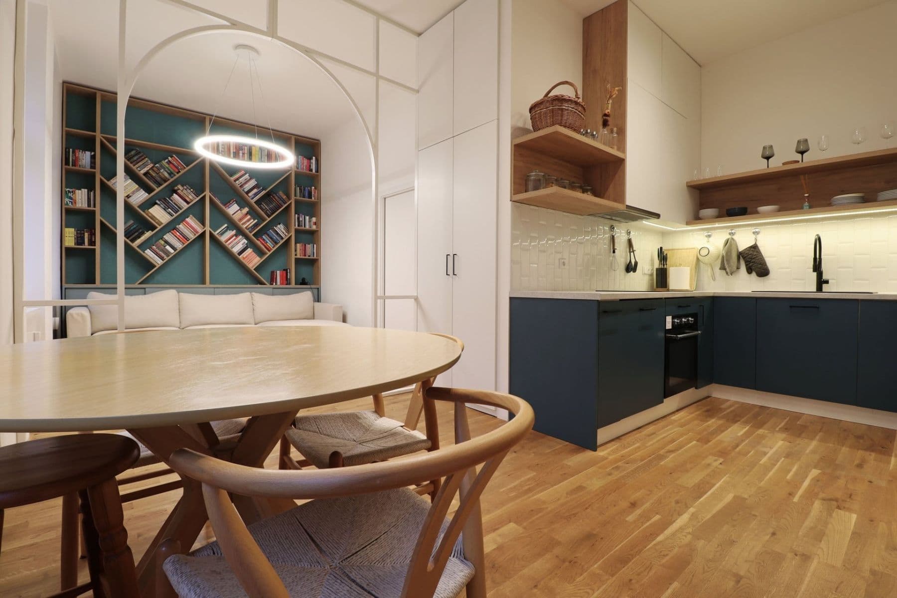 2 bedroom with open-plan kitchen flat to rent, 65 m², Lumírova, Prague, Prague 2 bedroom with open-plan kitchen flat to rent, 65 m², Lumírova, Prague, Prague