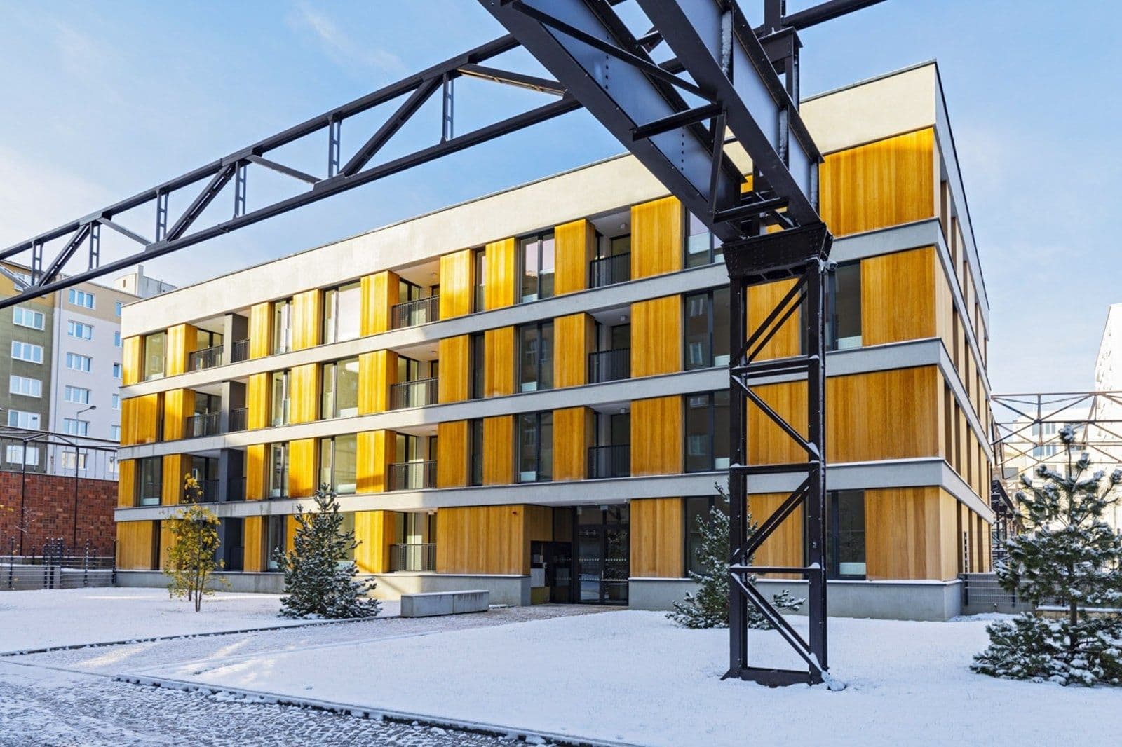 1 bedroom with open-plan kitchen flat to rent, 55 m², Vrbenského, Prague, Prague 1 bedroom with open-plan kitchen flat to rent, 55 m², Vrbenského, Prague, Prague